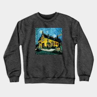 Starry Night Over Godric's Hollow Crewneck Sweatshirt